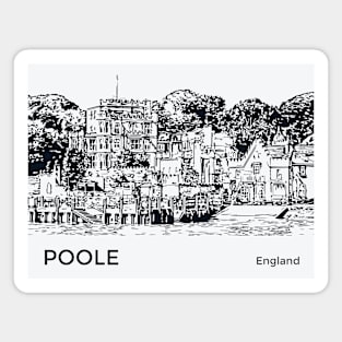 Poole England Magnet